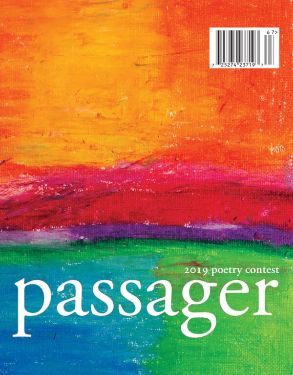 2019 Passager Poetry Contest Issue 67 cover