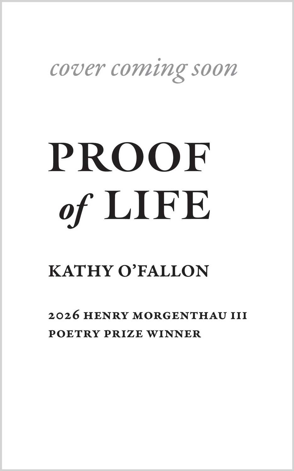 Placeholder. Cover coming soon.